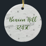 Ornement côtier oublié de la Balise en céramique<br><div class="desc">Style : Céramique Circle Ornament Apportez beaucoup plus de joie de vacances à votre arbre avec un ornement céramique personnalisé. Ajoutez vos photos préférées, images et messages personnels sur les 2 faces de l'ornement. Un brin de fil doré permet d'afficher ce magnifique souvenir facilement. Dimensions : Diamètre : 2, 87"...</div>