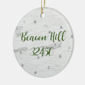 Ornement côtier oublié de la Balise en céramique (Gauche)