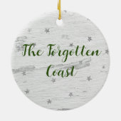 Ornement côtier oublié de la Balise en céramique (Dos)