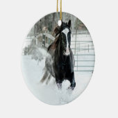 Ornement courant d'hiver de Brenda Lee (Droite)