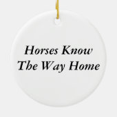 Ornement courant d'hiver de Brenda Lee (Dos)