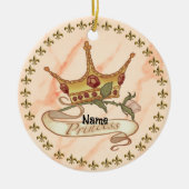 Ornement Couronne de Princesse (Devant)