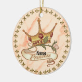 Ornement Couronne de Princesse (Gauche)