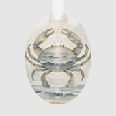 Ornement Crabe Gardien Tissé de Rêves (dos)