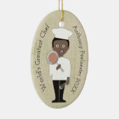 Ornement culinaire de Noël d'Afro-américain de (Droite)