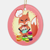 Ornement culinaire de Noël de boulangerie de chef (Gauche)