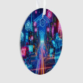 Ornement Cyber Cityscape (devant)