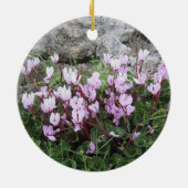 Ornement Cyclamen Sauvage (Dos)