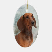 Ornement Dachshund (Droite)
