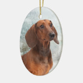 Ornement Dachshund (Gauche)