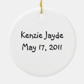 ornement d'adoption (Dos)