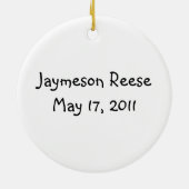 ornement d'adoption (Dos)