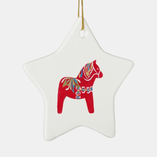 Ornement Dala Horse (Droite)