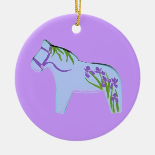 Ornement Dala Horse (Devant)