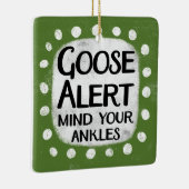 Ornement d'alerte d'oie (Droite)