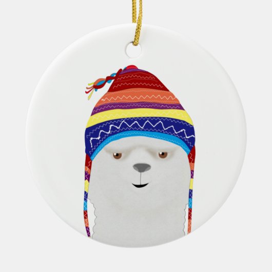 Ornement d'Alpaca (Devant)