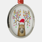 Ornement d'alpaga de Noël (Droite)