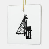 Ornement d'amour du Montana Montana de butte (Gauche)