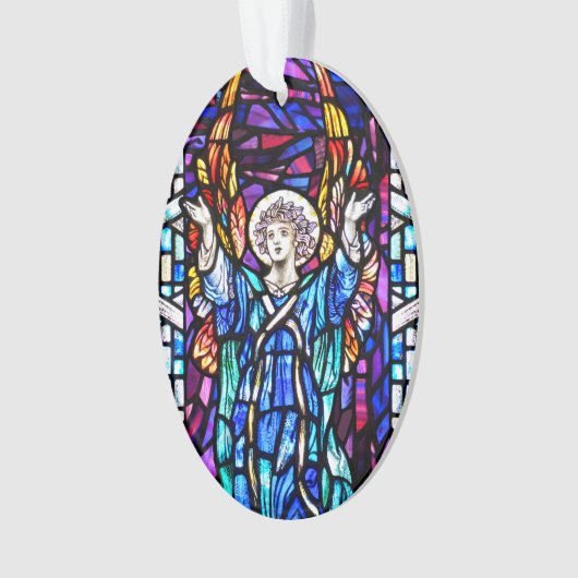 Ornement d'ange coloré (devant)