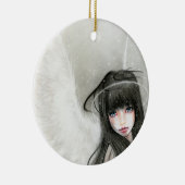 Ornement d'ange de neige (Droite)