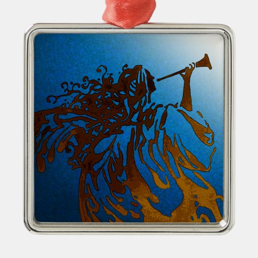 Ornement d'ange de Noël (Devant)