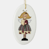 ornement d'ange rose (Droite)