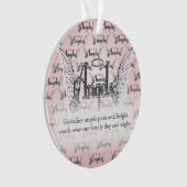 Ornement d'anges gardien (devant)