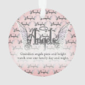 Ornement d'anges gardien (dos)