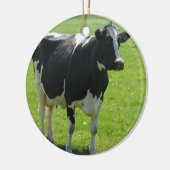 Ornement d'animal de ferme de vache (Gauche)