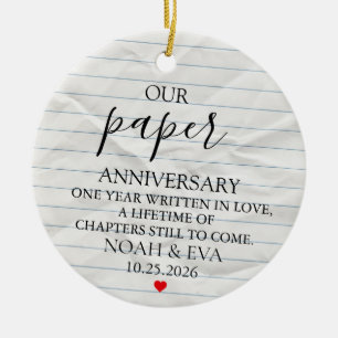 Ornement d'anniversaire en papier, Cadeau d'annive