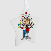 Ornement dans l'expectative fait sur commande (devant)