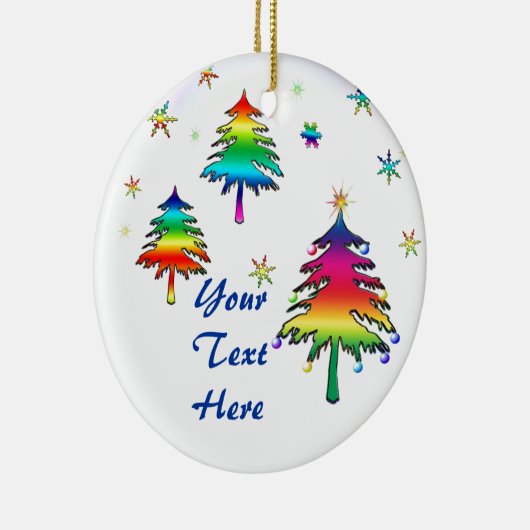 Ornement d'arbre d'arc-en-ciel (Droite)