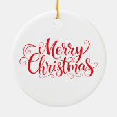 Ornement d'arbre de Noël (Dos)