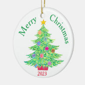 Ornement d'arbre de Noël (Gauche)