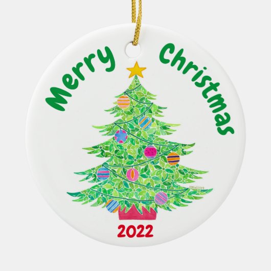 Ornement d'arbre de Noël (Devant)