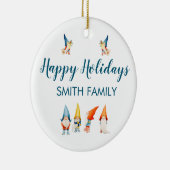 Ornement d'arbre de Noël avec des elfes mignons (Droite)