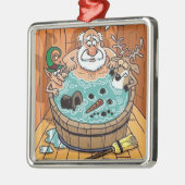 Ornement d'arbre de Noël de baquet chaud de Père (Gauche)