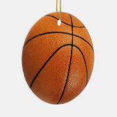Ornement d'arbre de Noël de basket-ball (Droite)