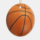 Ornement d'arbre de Noël de basket-ball (Gauche)