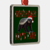 Ornement d'arbre de Noël de casquette de Père Noël (Droite)