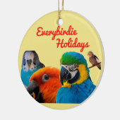 Ornement d'arbre de Noël de chaque birdie (Gauche)
