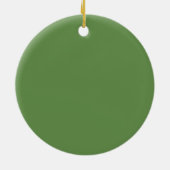 Ornement d'arbre de Noël de chaque birdie (Dos)