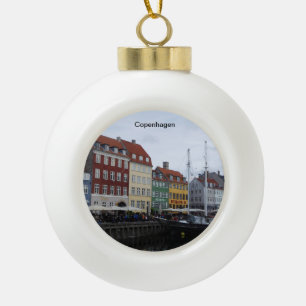 Ornement d'arbre de Noël de Copenhague