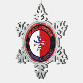 Ornement d'arbre de Noël de croix maltaise (Vue impression)