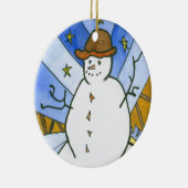 Ornement d'arbre de Noël de jongleur d'étoile (Droite)