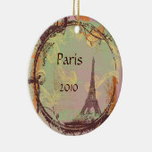 Ornement d'arbre de Noël de la Tour Eiffel (Droite)