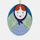 Ornement d'arbre de Noël de Matryoshka (Droite)