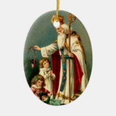 Ornement d'arbre de Noël de Nicholas de saint (Devant)