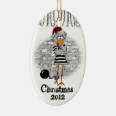 Ornement d'arbre de Noël de récidiviste (Droite)