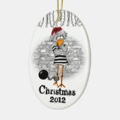 Ornement d'arbre de Noël de récidiviste (Gauche)